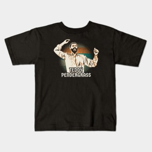 teddy pendergrass // vintage - retro Kids T-Shirt